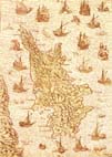 Map of Cyprus, 16th cent.