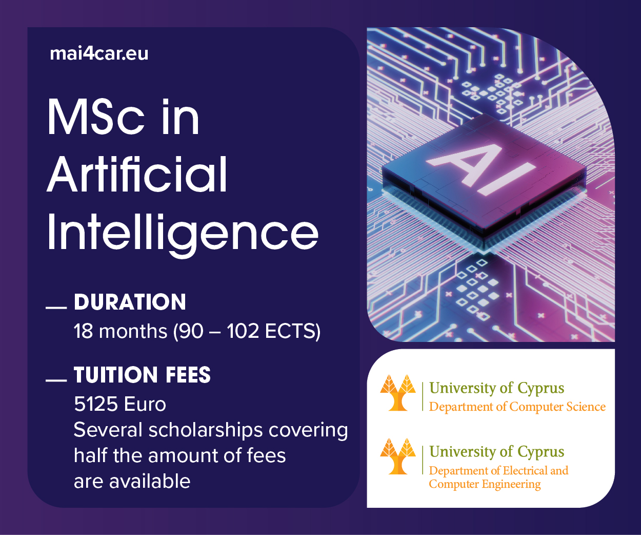 Master in Artificial Intelligence