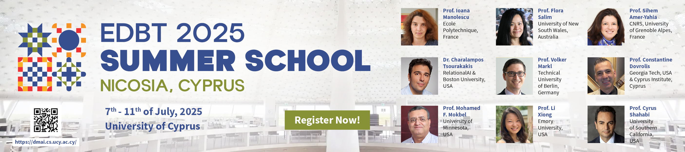 EDBT 2025 Summer School