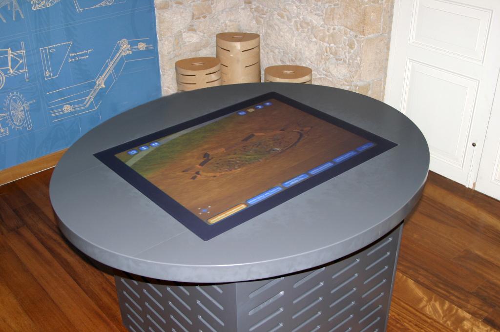 Multi-touch 3D application illustrating the Walls of Nicosia through centuries (Leventio Museum). Developed by the Computer Graphics and VR Research Lab.
